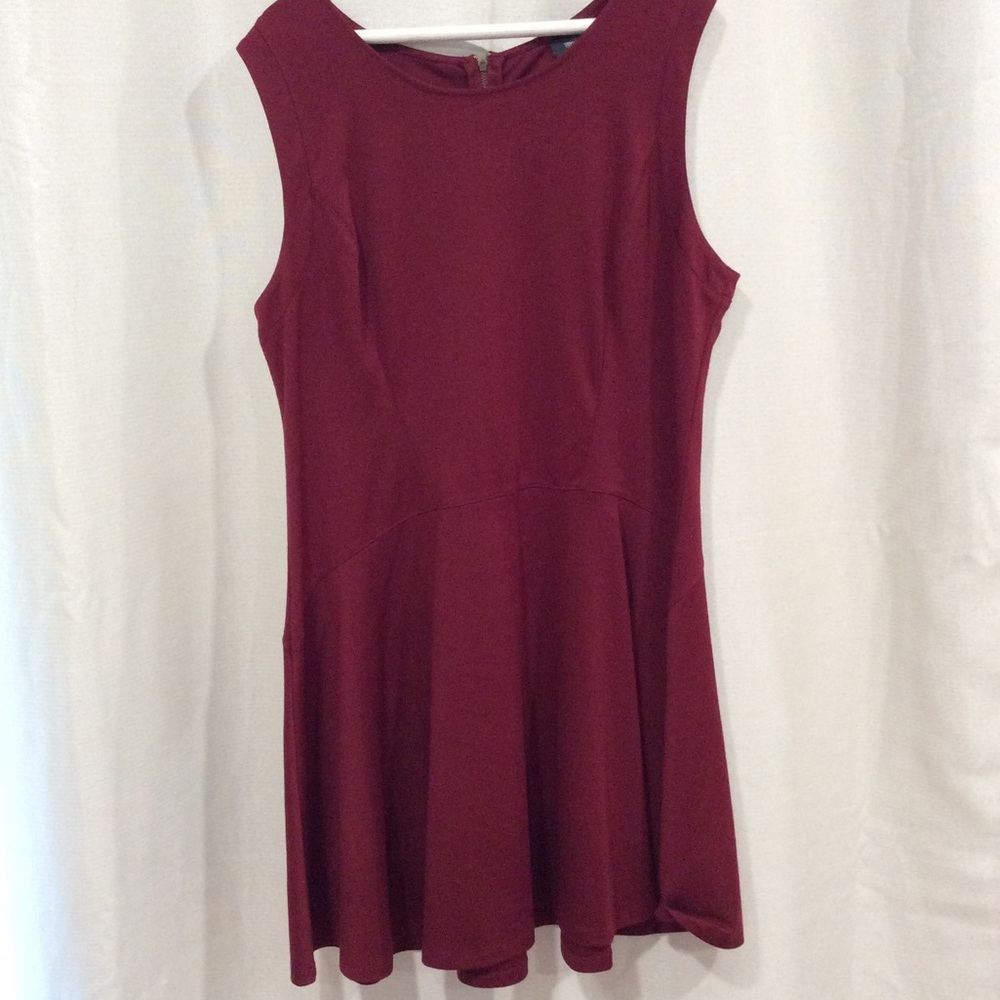 XXL Soft, Stretchy Mossimo womens dress cranberry